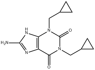 Cipamfylline Struktur