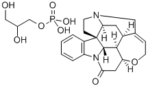 STRYCHNINE GLYCEROPHOSPHATE Struktur