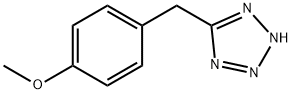 1H-TETRAZOLE, 5-[(4-METHOXYPHENYL)METHYL]- Struktur