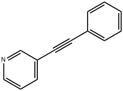 3-PHENYLETHYNYL-PYRIDINE Struktur