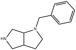 1-BENZYL-OCTAHYDRO-PYRROLO[3,4-B]PYRROLE Struktur