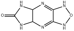 1H-Imidazo[4,5-b][1,2,5]oxadiazolo[3,4-e]pyrazin-6(4H)-one,4a,5,7,7a-tetrahydro-(9CI) Struktur