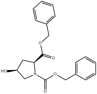 （2s，4s）-dibenzyl 4-hydroxypyrrolidine-1，2-dicarboxylate