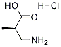 (R)-3-AMino-2-Methylpropanoic acid-HCl Struktur