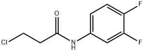 3-CHLORO-N-(3,4-DIFLUOROPHENYL)PROPANAMIDE price.