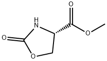 4-Oxazolidinecarboxylicacid,2-oxo-,methylester,(4S)-(9CI) Struktur