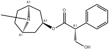 R-(+)-Hyoscyamine Struktur