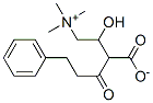 3-phenylpropionylcarnitine Struktur