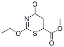 4H-1,3-Thiazine-6-carboxylicacid,2-ethoxy-5,6-dihydro-4-oxo-,methylester(9CI) Struktur