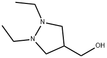 4-Pyrazolidinemethanol,  1,2-diethyl- Struktur