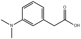 2-(3-(dimethylamino)phenyl)acetic acid Struktur