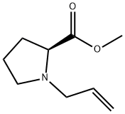 Proline, 1-(2-propenyl)-, methyl ester (9CI) Struktur