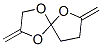 1,4,6-Trioxaspiro[4.4]nonane,  2,7-bis(methylene)- Struktur