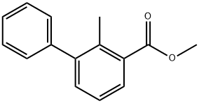 2-Methyl-3-phenylbenzoic Acid Methyl Ester Struktur