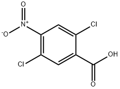 2,5-Dichloro-4-nitrobenzoic acid Struktur