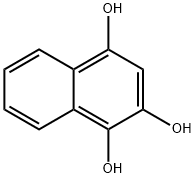 naphthalene-1,2,4-triol Struktur