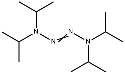 1,1,4,4-Tetrakis(1-methylethyl)-2-tetrazene Struktur