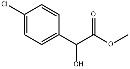 Methyl (4-chlorophenyl)(hydroxy)acetate Struktur