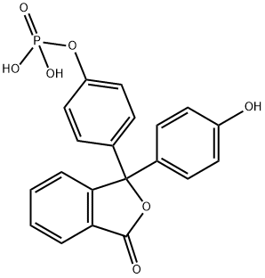 phenolphthalein monophosphate Struktur