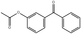 3-ACETOXYBENZOPHENONE Struktur