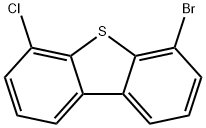 4-BroMo-6-chloro-dibenzothiophene Struktur