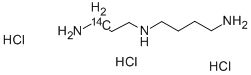 SPERMIDINE-8-14C TRIHYDROCHLORIDE Struktur