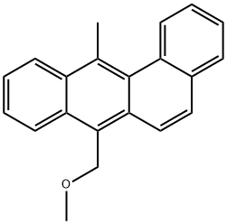 7-Methoxymethyl-12-methylbenz[a]anthracene Struktur