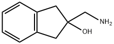 1H-Inden-2-ol,  2-(aminomethyl)-2,3-dihydro- Struktur