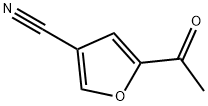 3-Furancarbonitrile, 5-acetyl- (9CI) Struktur