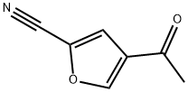 2-Furancarbonitrile, 4-acetyl- (9CI) Struktur