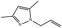 1-ALLYL-3 5-DIMETHYLPYRAZOLE  96 Struktur