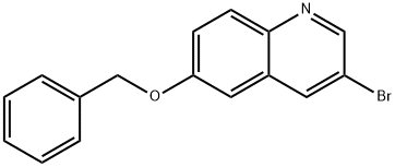 6-(benzyloxy)-3-bromoquinoline Struktur