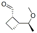 Cyclobutanecarboxaldehyde, 2-(1-methoxyethyl)-, [1S-[1alpha,2alpha(R*)]]- (9CI) Struktur