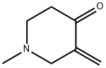 4-Piperidinone,1-methyl-3-methylene-(9CI) Struktur