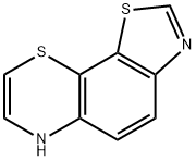 6H-Thiazolo[4,5-h][1,4]benzothiazine(8CI) Struktur