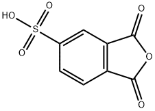 4-sulphophthalic anhydride  Struktur