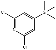 Pyridine, 2,6-dichloro-4-(trimethylsilyl)- (9CI) Struktur