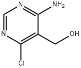 (4-amino-6-chloropyrimidin-5-yl)methanol Struktur