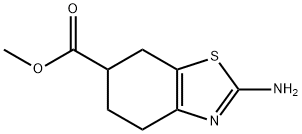 Methyl 2-aMino-4,5,6,7-tetrahydrobenzo[d]thiazole-6-carboxylate Struktur