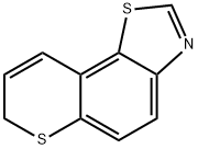 7H-Thiopyrano[2,3-g]benzothiazole(8CI) Struktur