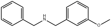 BENZYL-(3-METHOXY-BENZYL)-AMINE Struktur