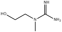 N-(2-hydroxyethyl)-N-methylguanidine Structure