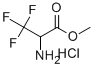 3,3,3-Trifluoroalanine methyl ester hydrochloride Struktur