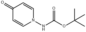 Carbamic acid, (4-oxo-1(4H)-pyridinyl)-, 1,1-dimethylethyl ester (9CI) Struktur