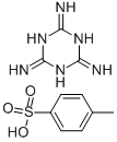 MELAMINE P-TOLUENESULFONATE Struktur