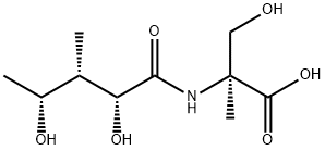 N-(3-メチル-3,5-ジデオキシ-D-キシロース-1-イル)-2-メチル-L-セリン 化學(xué)構(gòu)造式