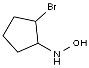 Cyclopentanamine, 2-bromo-N-hydroxy- (9CI) Struktur