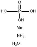 MANGANESE AMMONIUM PHOSPHATE Struktur