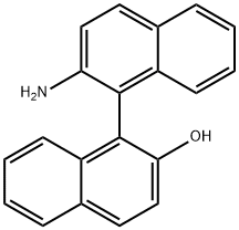 2-AMINO-2'-HYDROXY-1 1'-BINAPHTHALENE Struktur