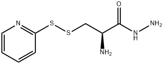 S-(2-thiopyridyl)cysteine hydrazide Struktur